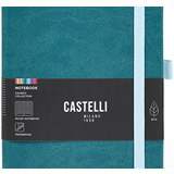 Castelli Notebook Kaleido Mid Ruled Forest, 80GSM White, 130mm x 210mm, 192 Pages